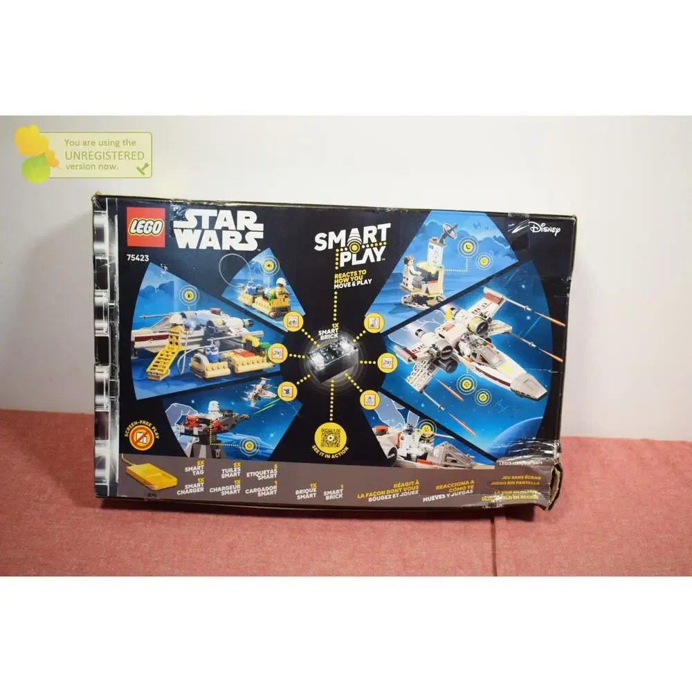 LEGO Star Wars SMART Play: Luke’s Red Five X-Wing 75423 (Pack Wear) - Picture 4 of 9